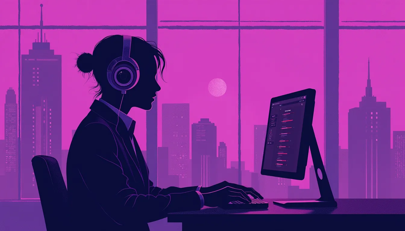 Will AI Agents Take Our Jobs? Illustration